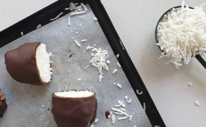 Homemade Keto Bounty Bars