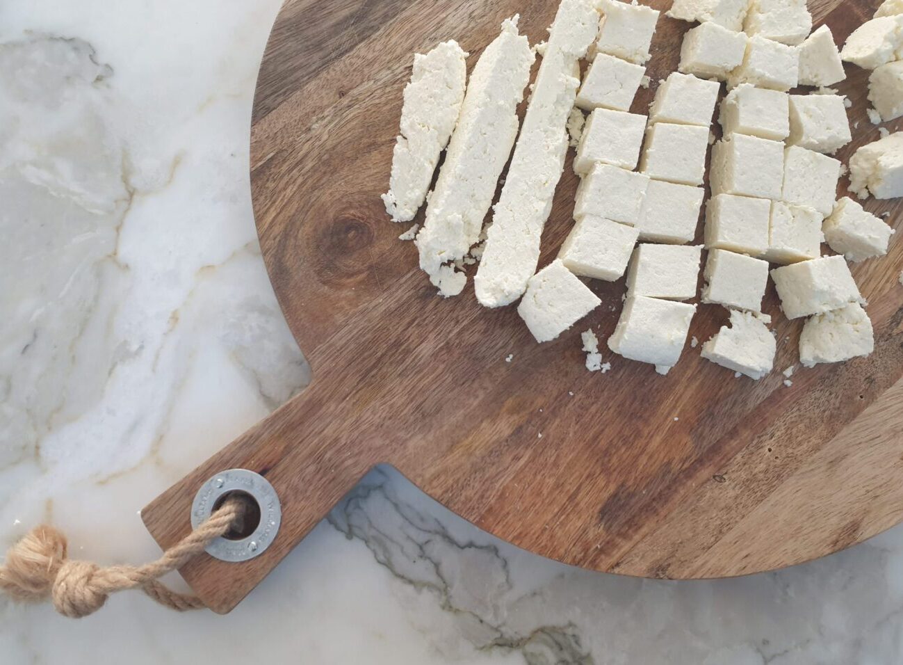 Homemade Paneer