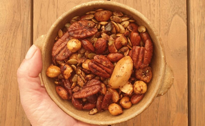 Sugar Free Spiced Nut Mix