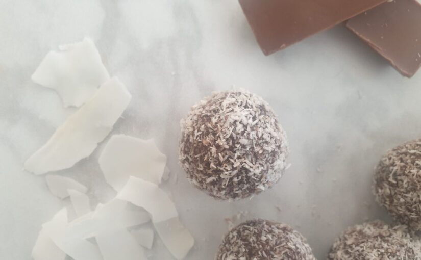 Keto Chocolate Coconut Bliss Balls