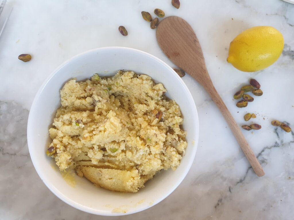 Keto Lemon Pistachio Cookies