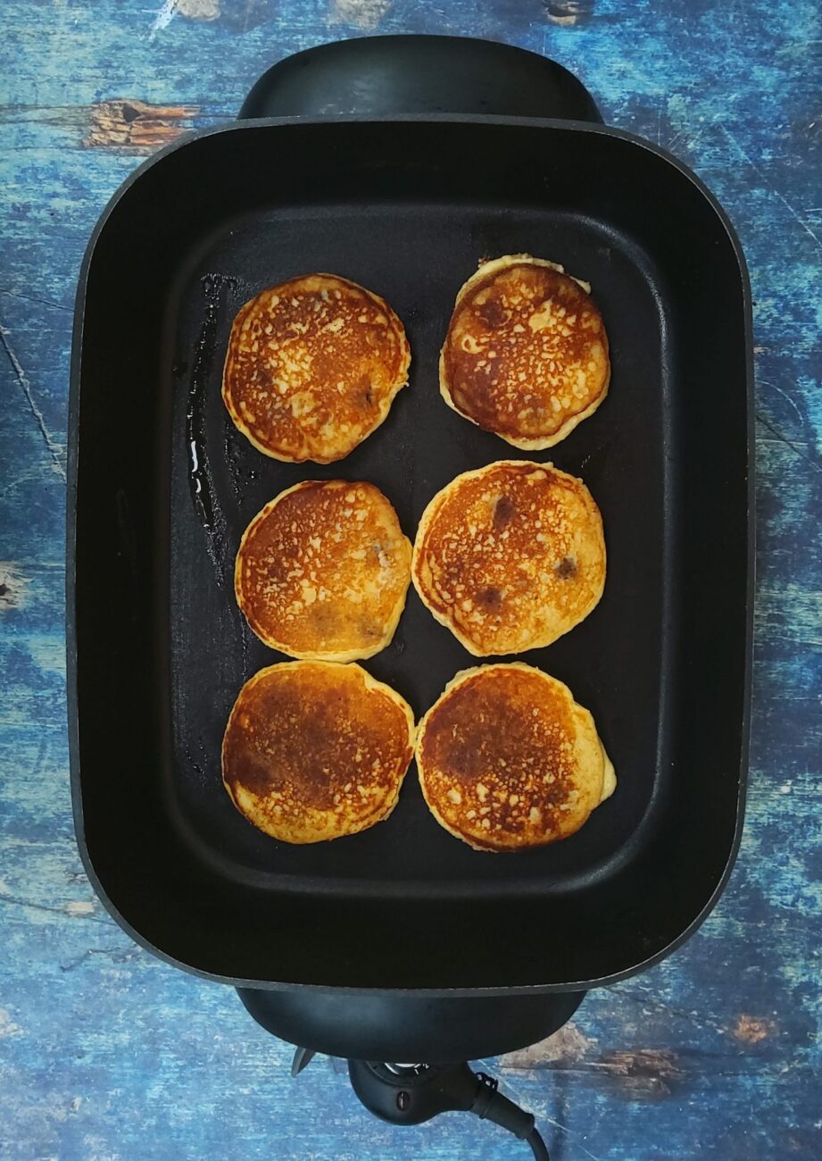 Keto Blueberry Ricotta Pancakes