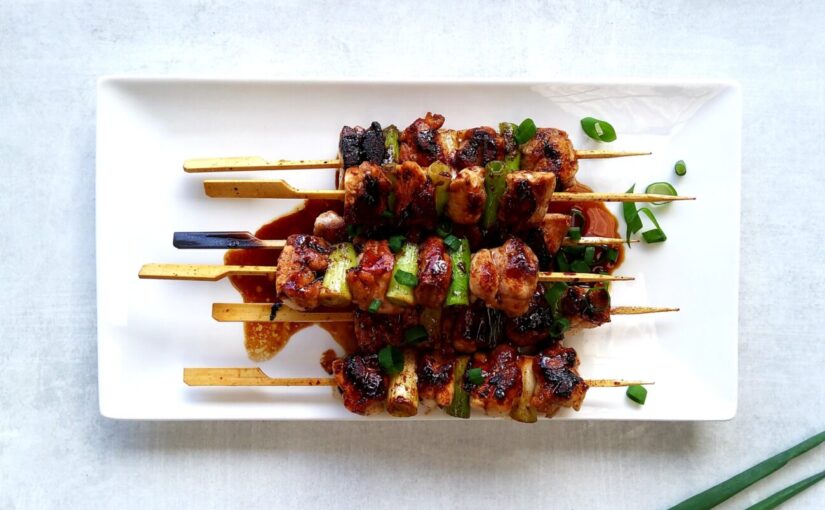 Keto Yakitori Chicken Skewers