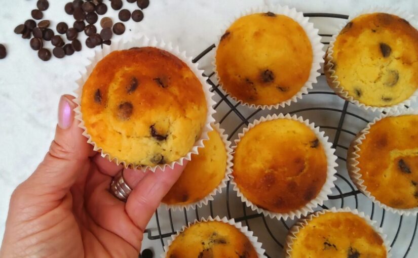 Keto Choc Chip Muffins