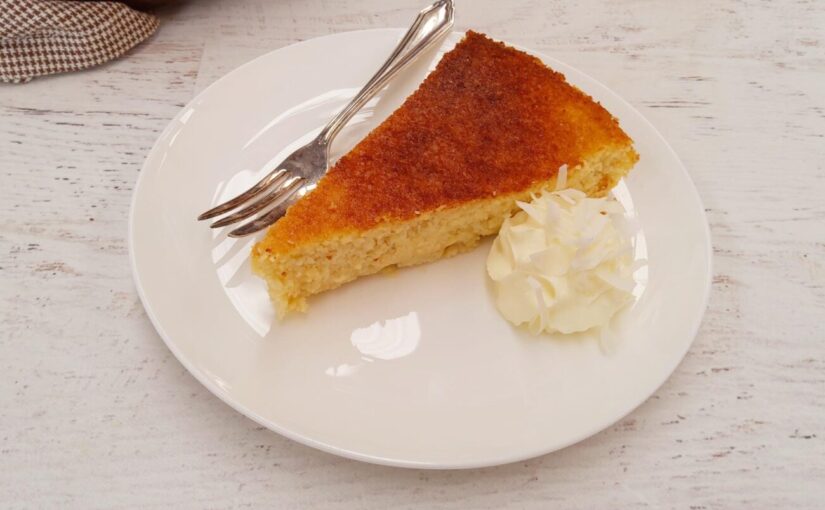 Keto Coconut Custard Impossible Pie