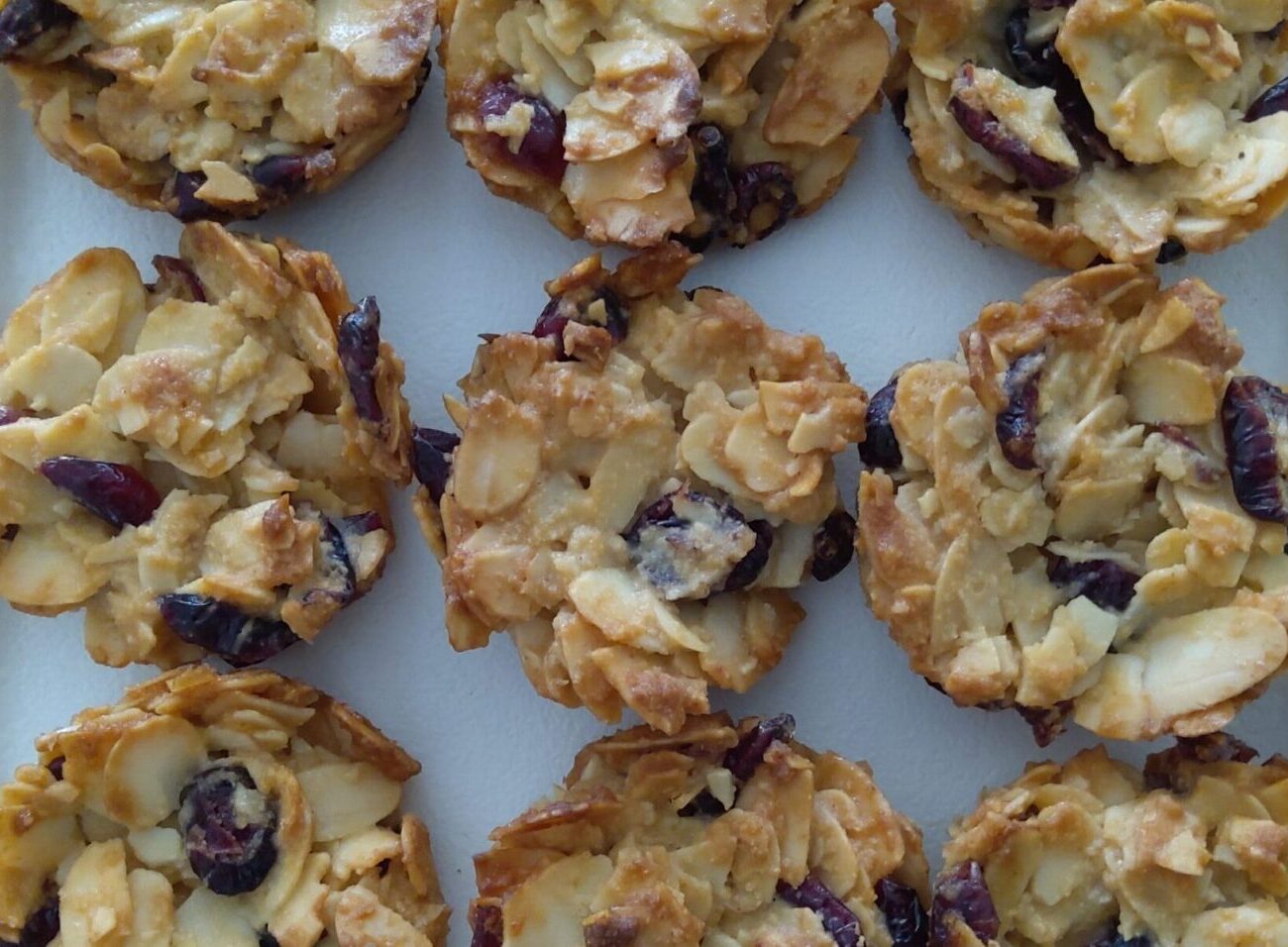 Keto Chocolate Florentine Biscuits