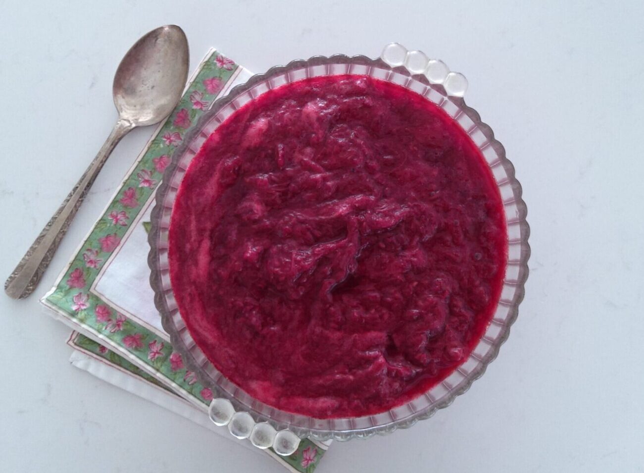 Sugar Free Rhubarb Berry Compote