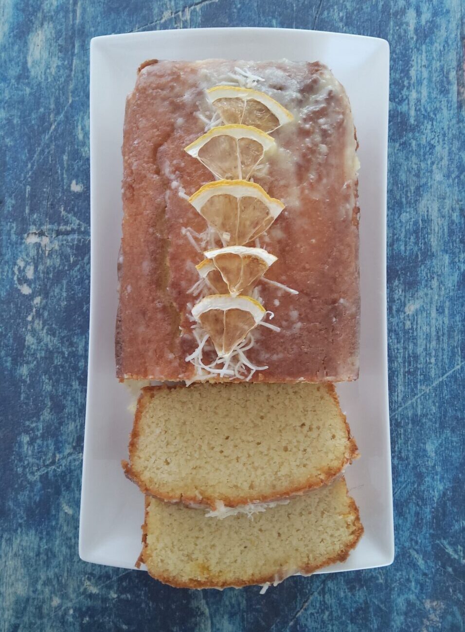 Keto Lemon Coconut Cake